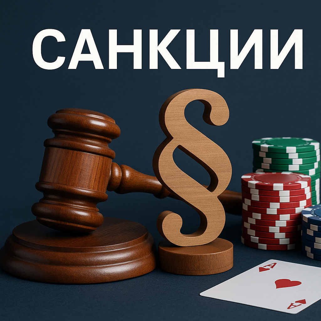 санкции на нелицензирани казина